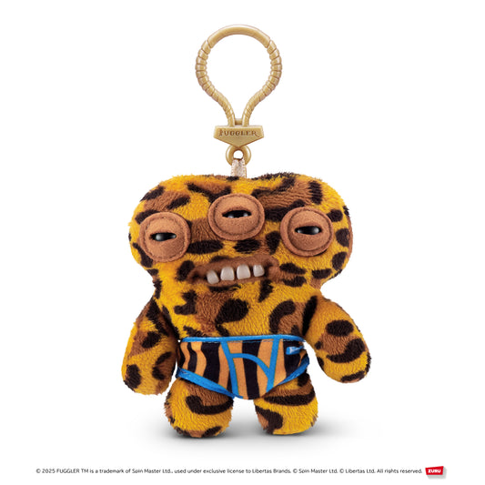 Fuggler Anoid Leopard Keyring (Budgie Series)