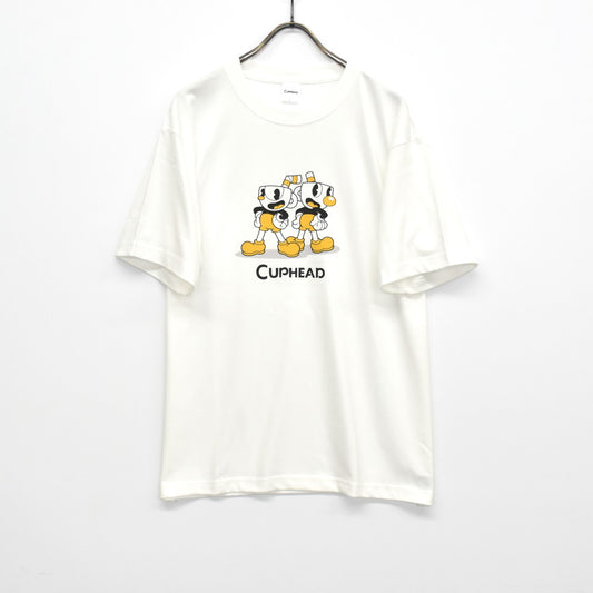 【11月末より順次発送】 CUPHEAD【カップヘッド】 カップヘッド&マグマン Tシャツ