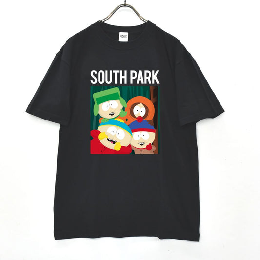 SOUTHPARK 【サウスパーク】 4BOYS Tシャツ (ブラック)