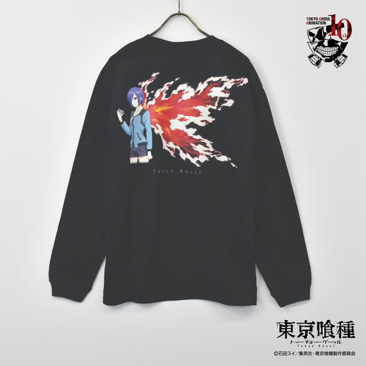 TV anime "Tokyo Ghoul" Kirishima Touka long T-shirt