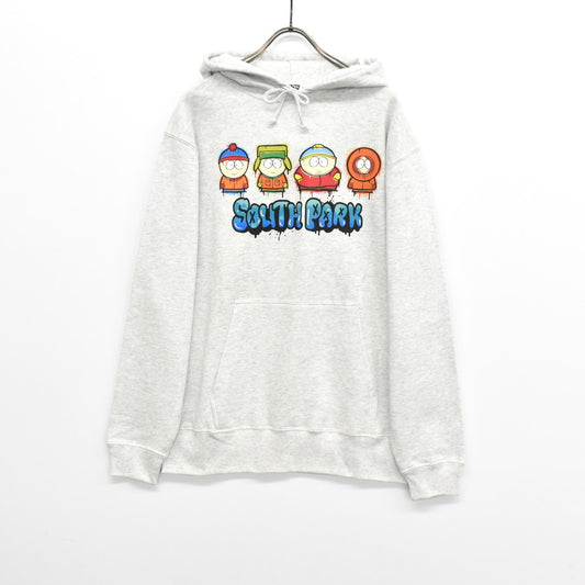 South Park Graffiti Print Pullover Hoodie