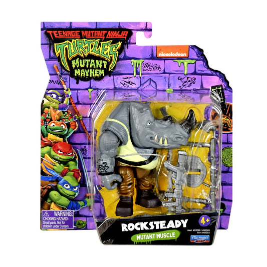 Teenage Mutant Ninja Turtles: Mutant Panic! Rocksteady: Action Figure