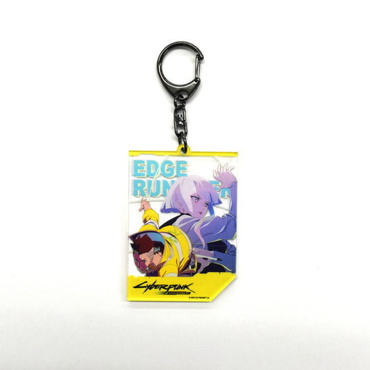 Cyberpunk: Edgerunners Acrylic Keychain (David & Lucy)