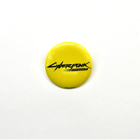 Cyberpunk: Edgerunners 54mm Can Badge (Logo Yellow)
