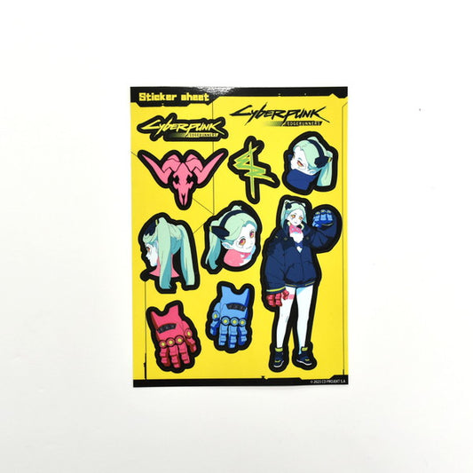 Cyberpunk: Edgerunners Rebecca Sticker Sheet