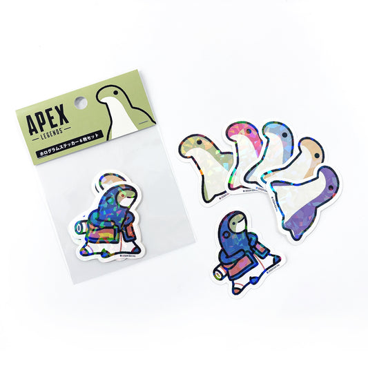 APEX LEGENDS™ Bunny Men Nessie Hologram Sticker Set of 6