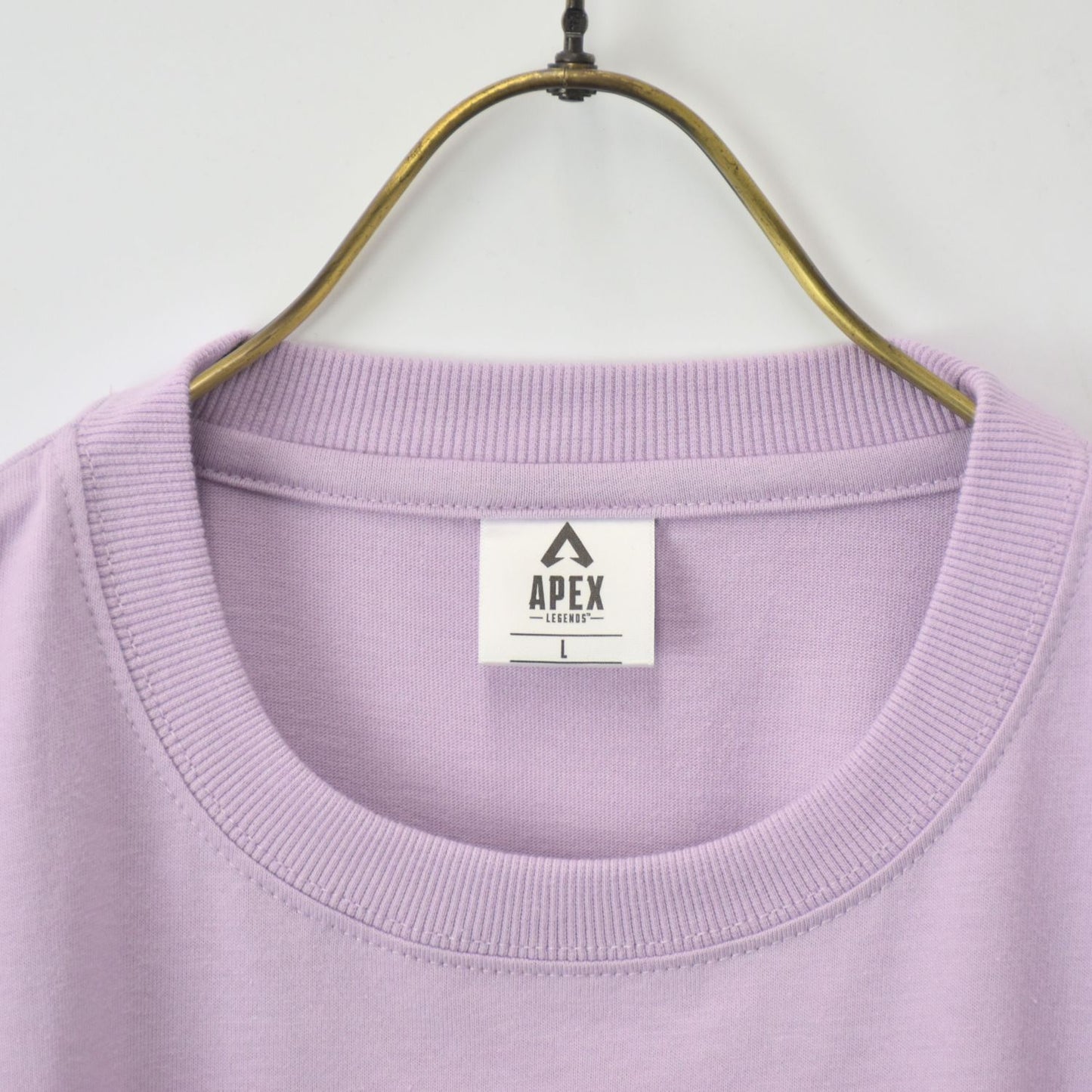 APEX LEGENDS™ Rabbit Men Sagara Embroidered T-Shirt, Loose Fit (Purple)