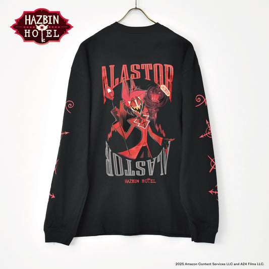 HAZBIN HOTEL 【ハズビンホテル】 アラスター ロングTシャツ