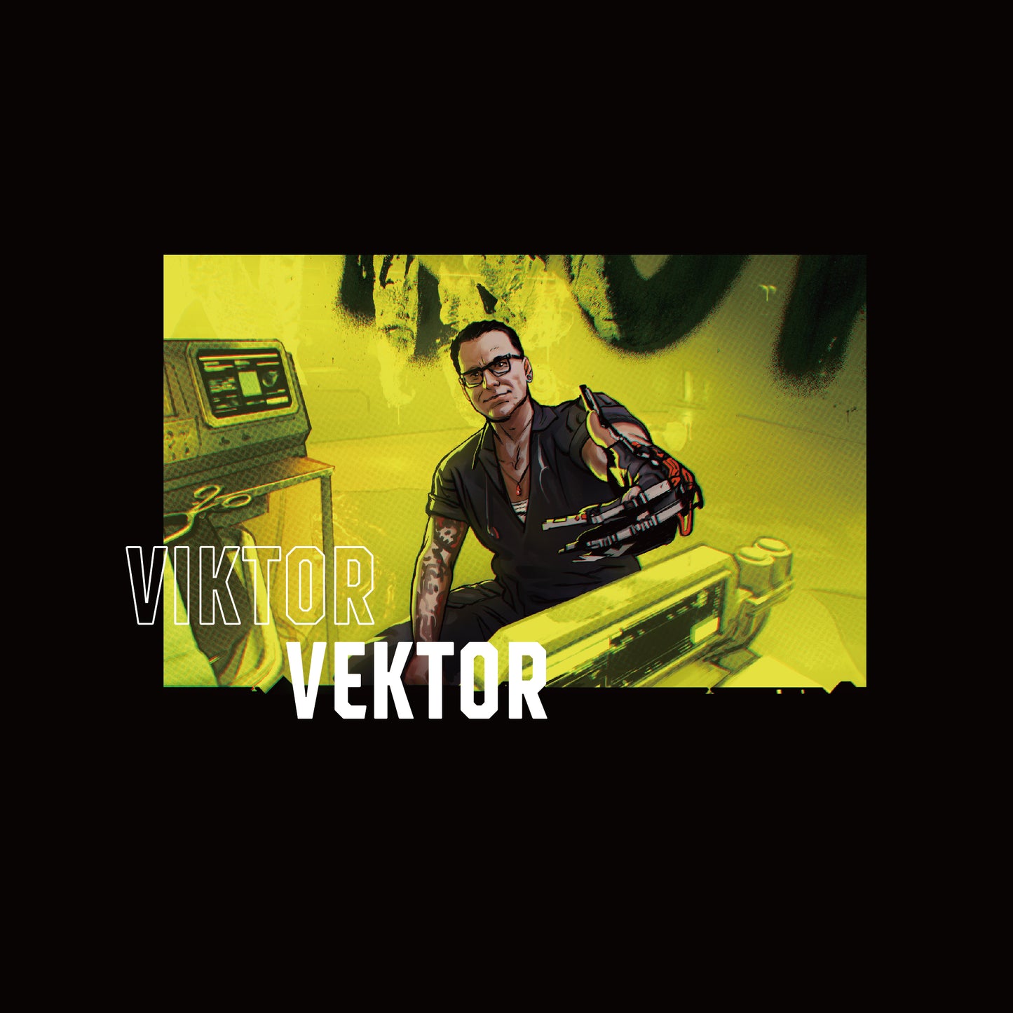 Cyberpunk 2077 Victor Vector T-shirt