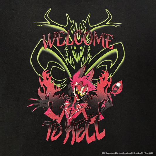 HAZBIN HOTEL 【ハズビンホテル】 アラスター バックプリント プルパーカー