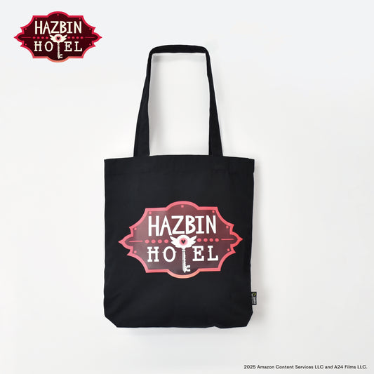 Hazbin Hotel Title Logo Tote Bag