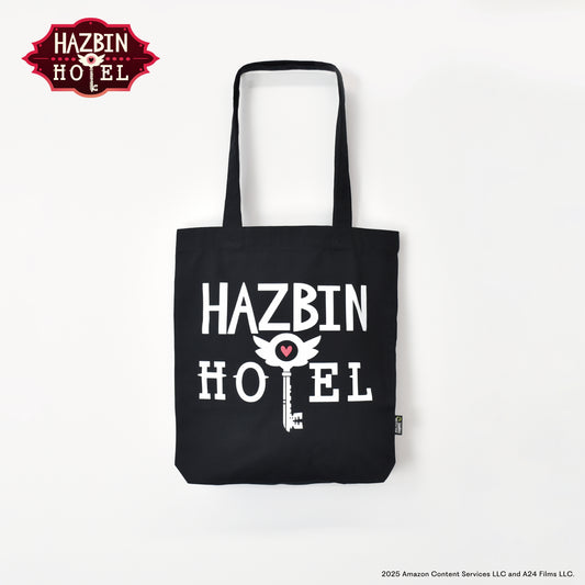 Hazbin Hotel logo tote bag