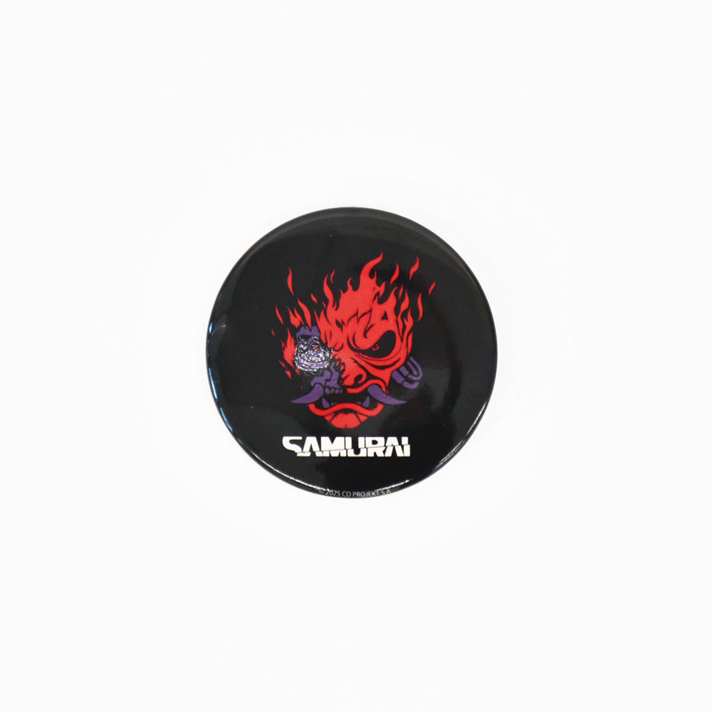 レイターズ サイバーマン 缶バッチ SAMURAI7】 メタルバッジ 56mm シルバー色（Ni） (pcs) | KTP