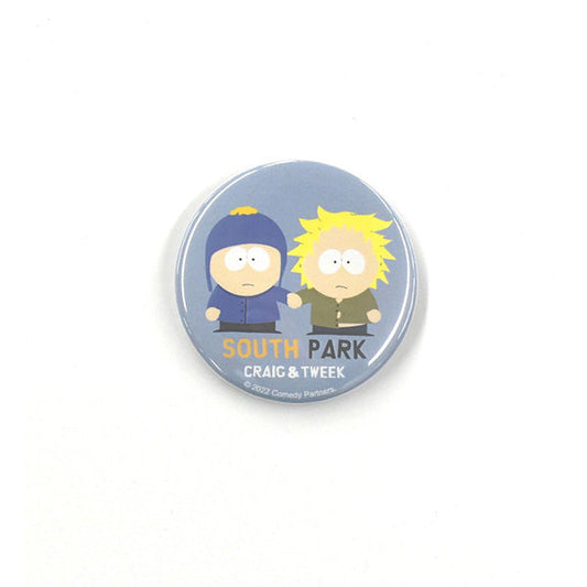 SOUTHPARK Craig & Tweek Can Badge