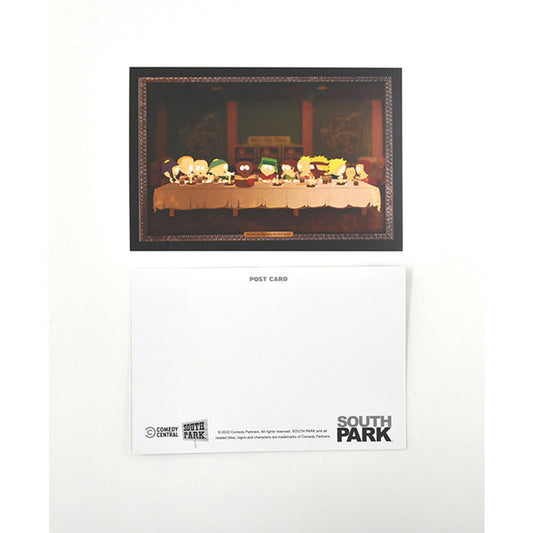 SOUTHPARK The Last Supper Postcard