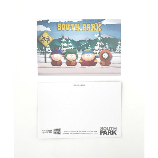SOUTHPARK Bus Stop Postcard