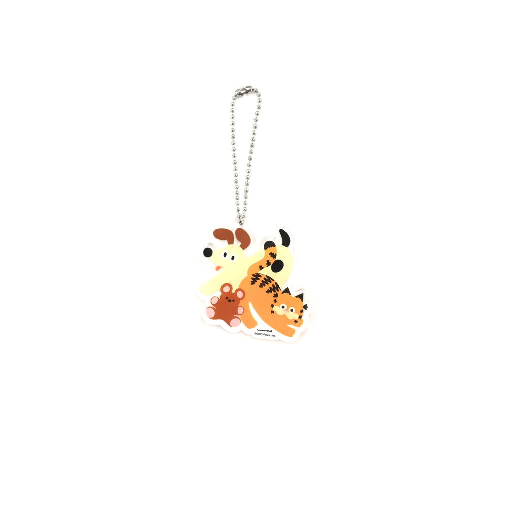 ガーフィールド 【GARFIELD】 アクリルキーホルダーB（Artist