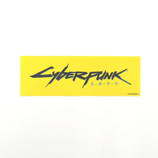 Cyberpunk 2077 Logo Sticker (Yellow)