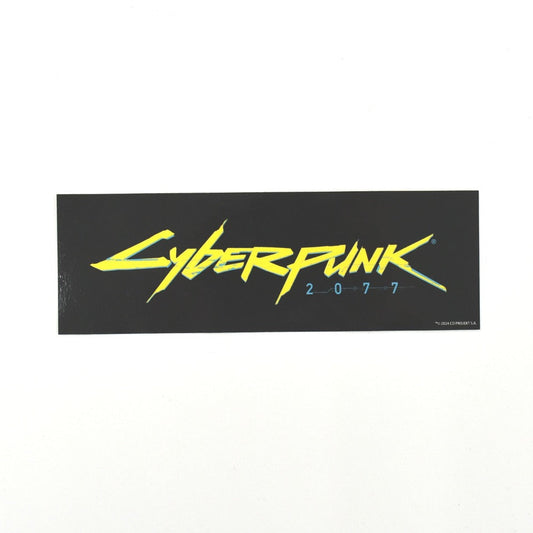 Cyberpunk 2077 Logo Sticker (Black)