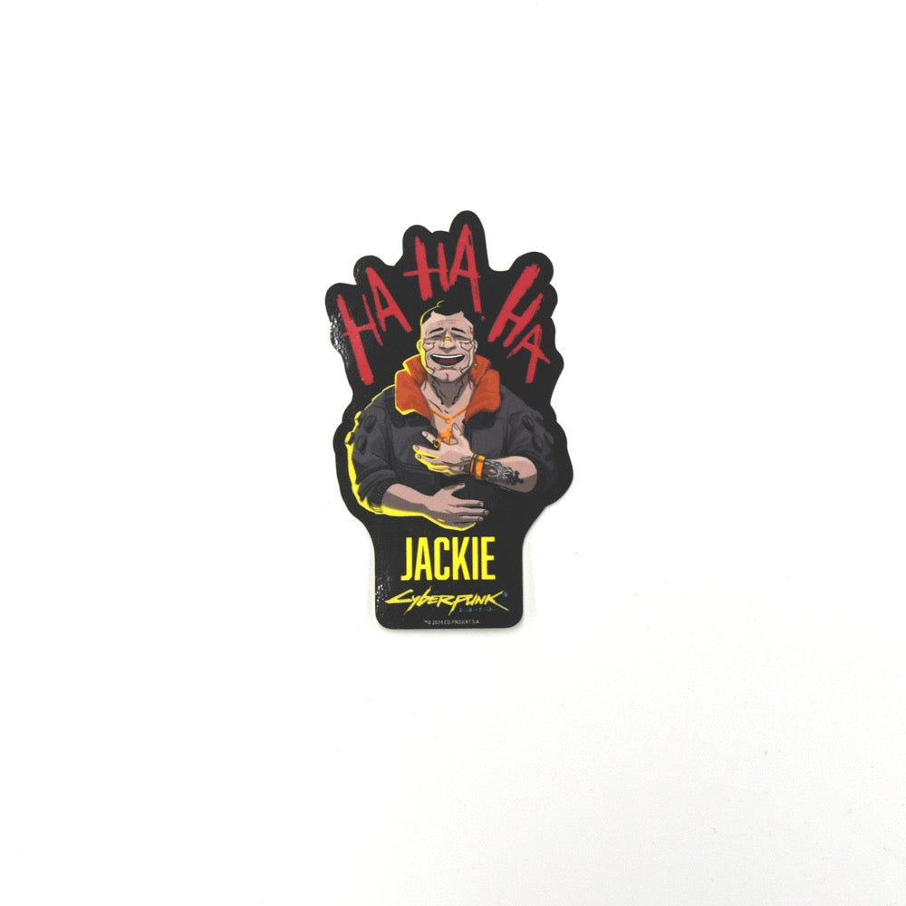 Cyberpunk 2077 【サイバーパンク2077】 ダイカットステッカー(JACKIE