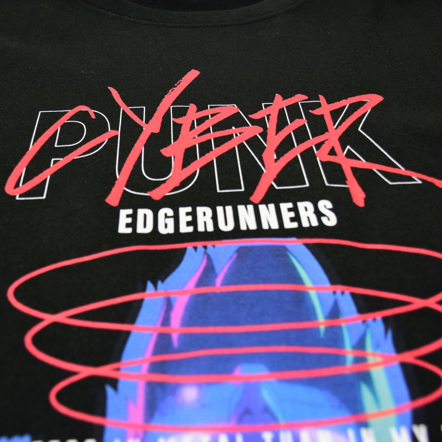 Cyberpunk: Edgerunners 【サイバーパンク: エッジランナーズ】 デイビッドロングTシャツ