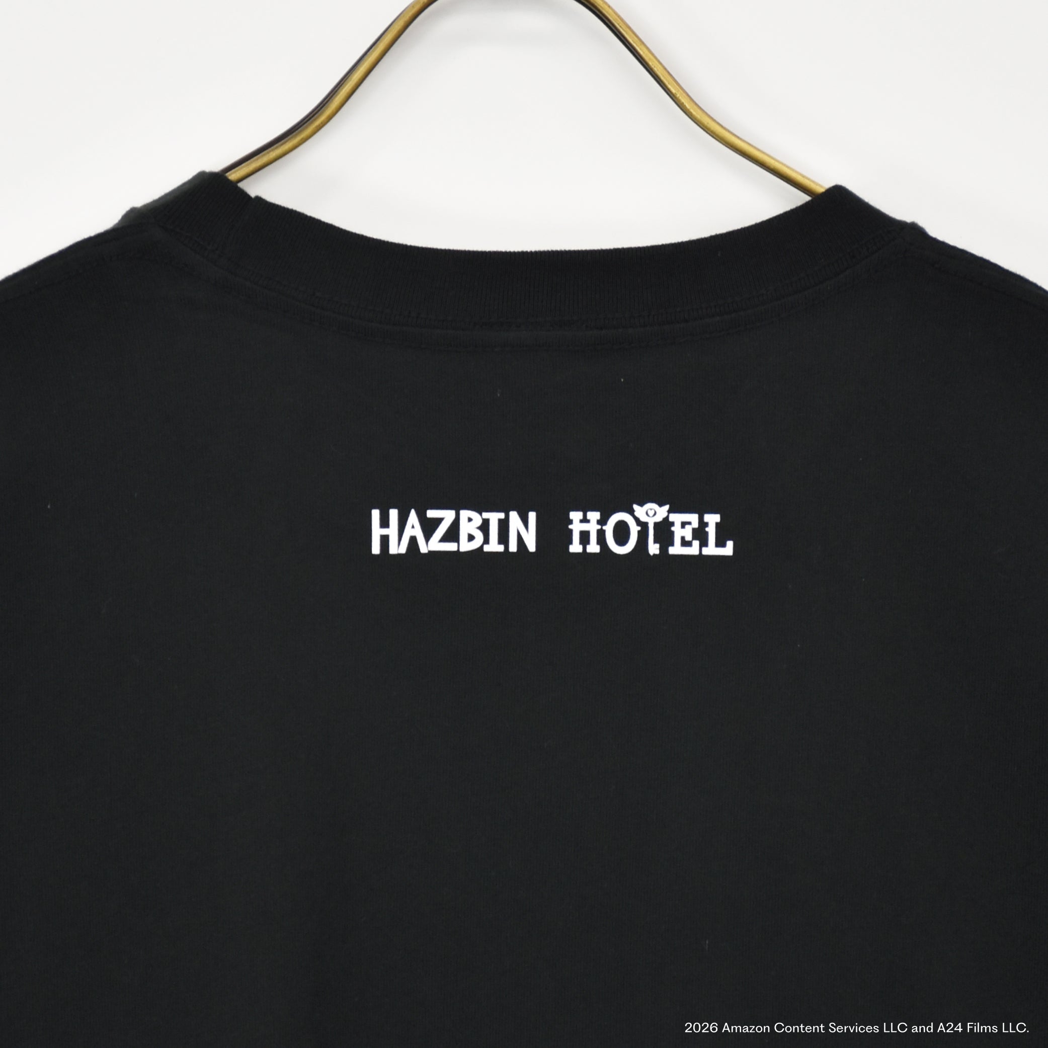 HAZBIN HOTEL 【ハズビンホテル】 THE VEES Tシャツ – 【公式】 BLACK