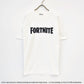 【11月末より順次発送】 FORTNITE 【フォートナイト】ロゴTシャツ (ホワイト)