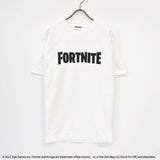 【11月末より順次発送】 FORTNITE 【フォートナイト】ロゴTシャツ (ホワイト)