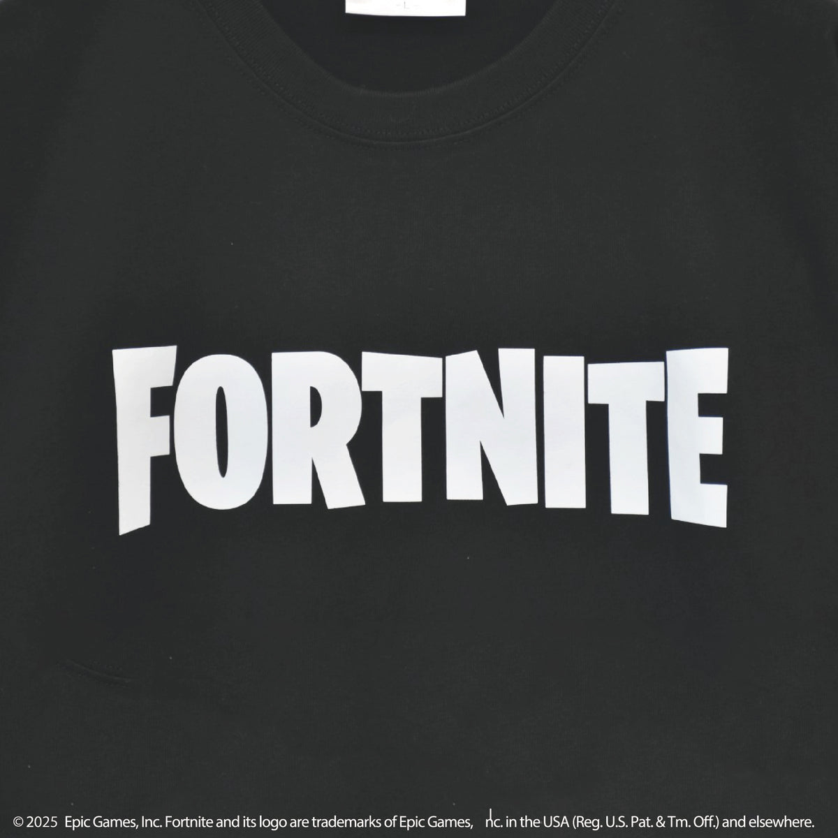 【11月末より順次発送】 FORTNITE 【フォートナイト】ロゴTシャツ (ブラック)