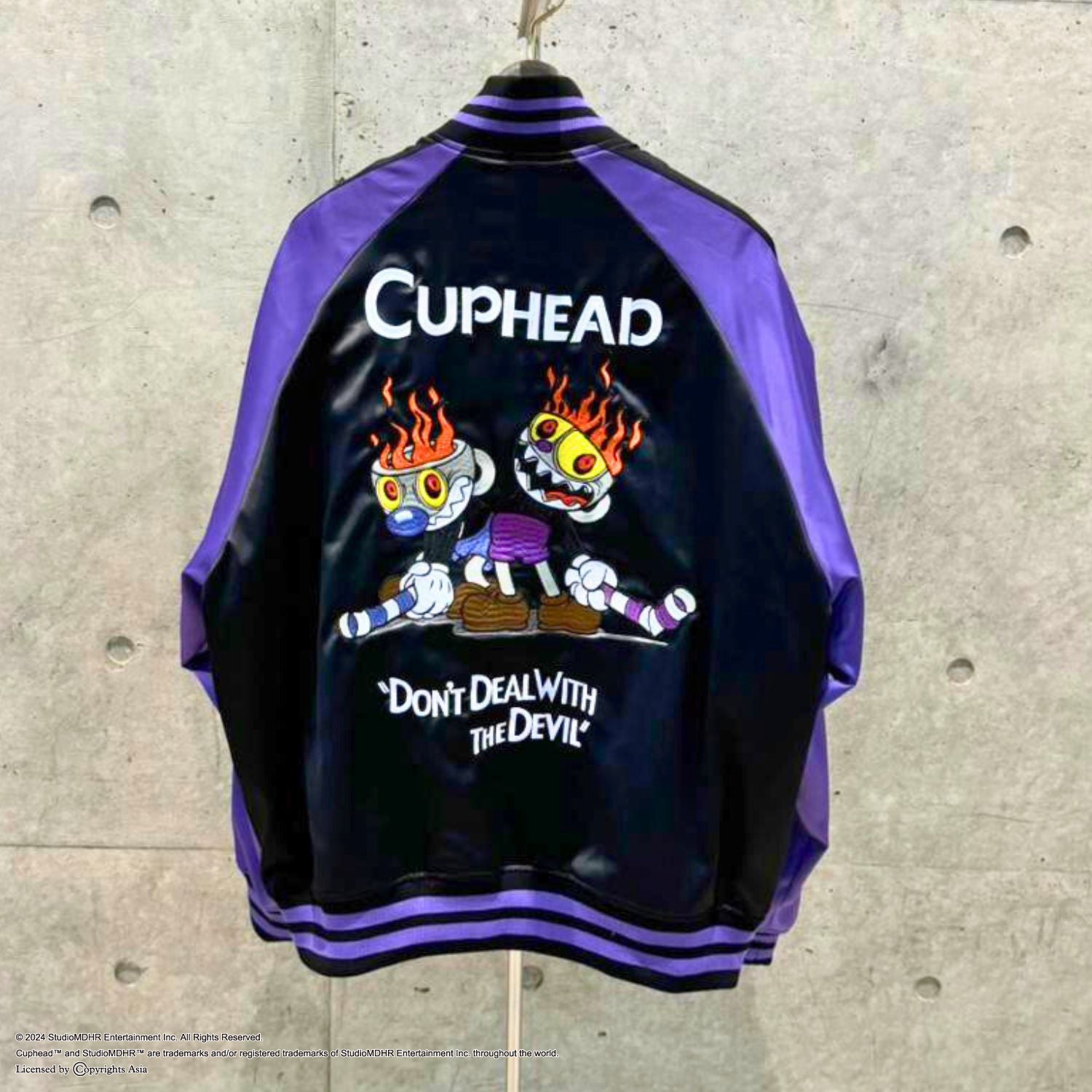 CUPHEAD Sukajan jacket – 【公式】 BLACK BALLOON MARKET [ブラック