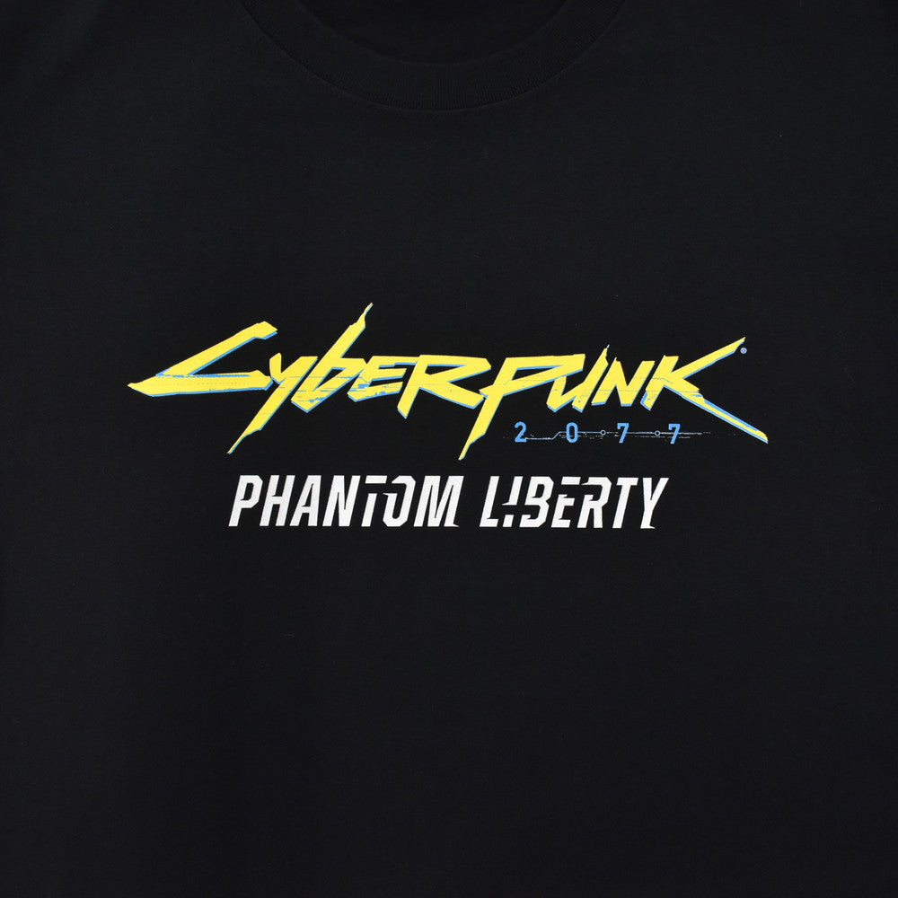 Cyberpunk 2077 【サイバーパンク2077】：仮初めの自由 ロゴTシャツ