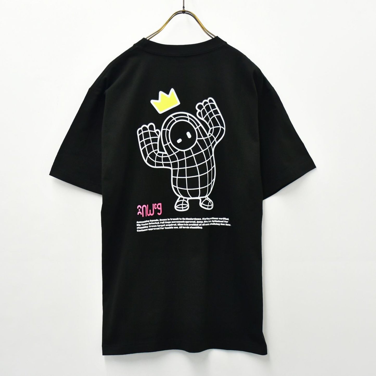 Fall Guys 【フォールガイズ】 ワイヤーフレーム Tシャツ