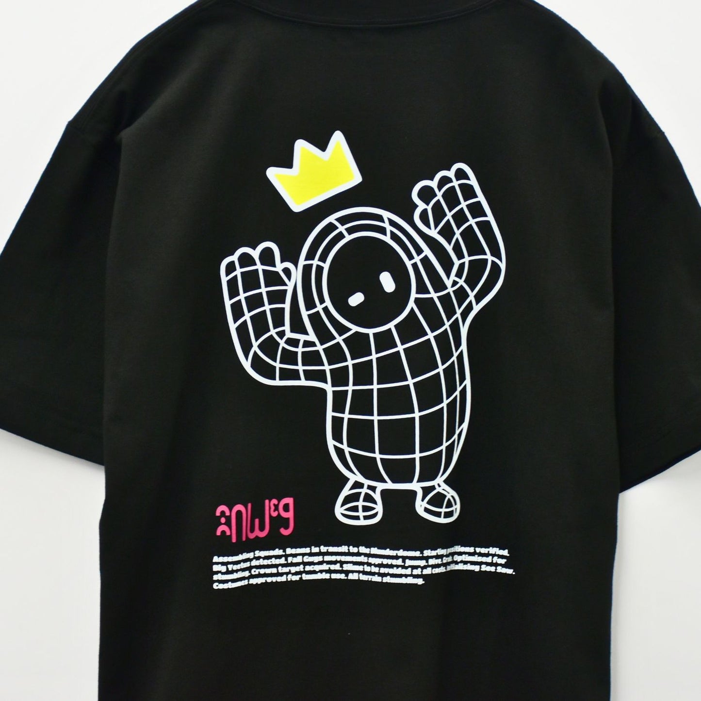 Fall Guys 【フォールガイズ】 ワイヤーフレーム Tシャツ