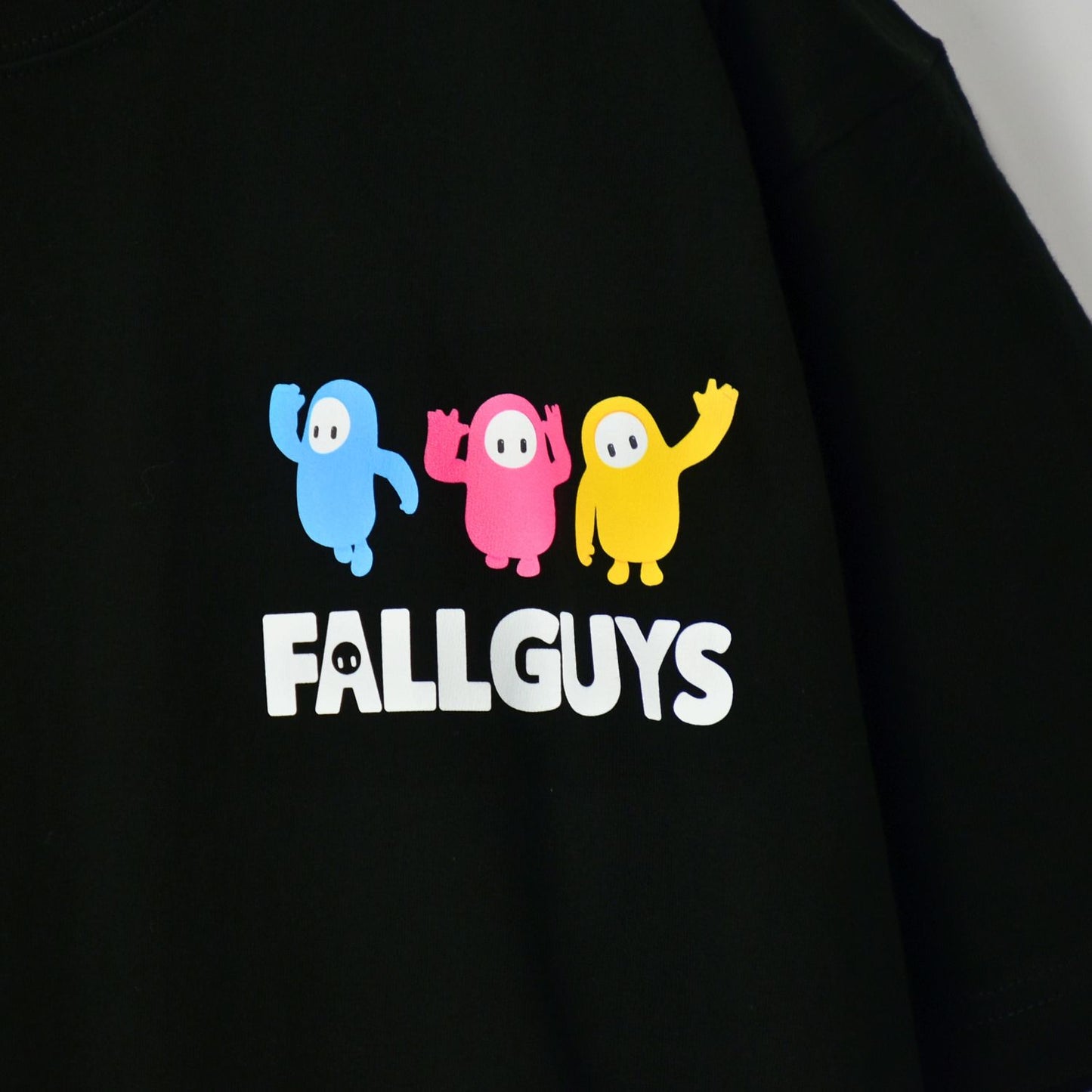 Fall Guys 【フォールガイズ】 ブルー バックプリント Tシャツ