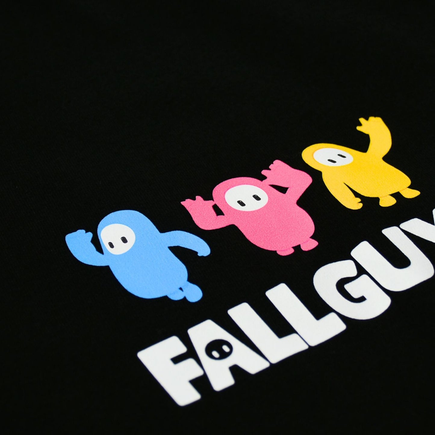 Fall Guys 【フォールガイズ】 ブルー バックプリント Tシャツ