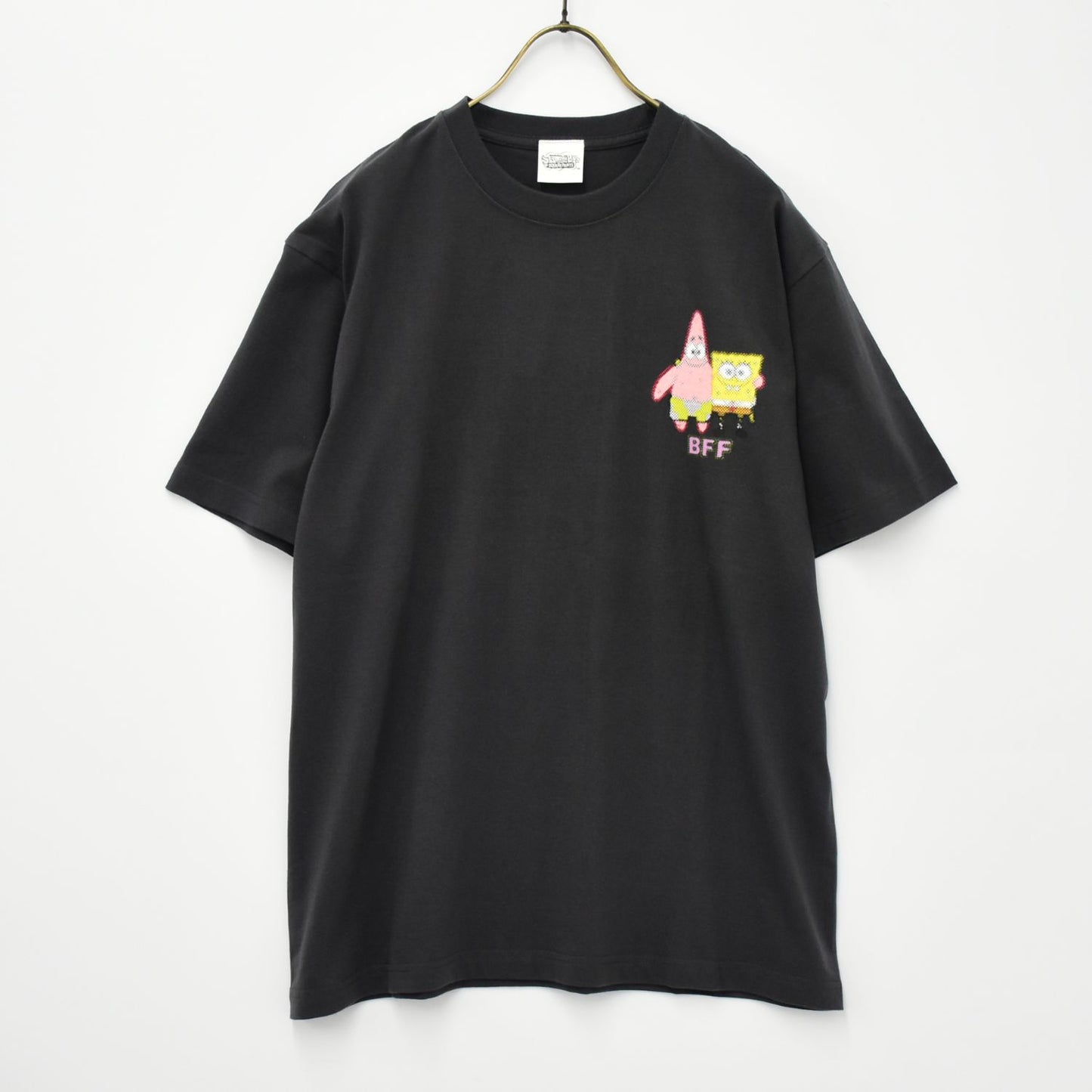 【 スポンジ・ボブ 】ベストフレンドプリント Ｔシャツ