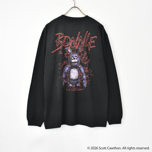 【11月末より順次発送】 Five Nights at Freddy's【ファイブ・ナイツ・アット・フレディーズ】 ボニー ロングTシャツ