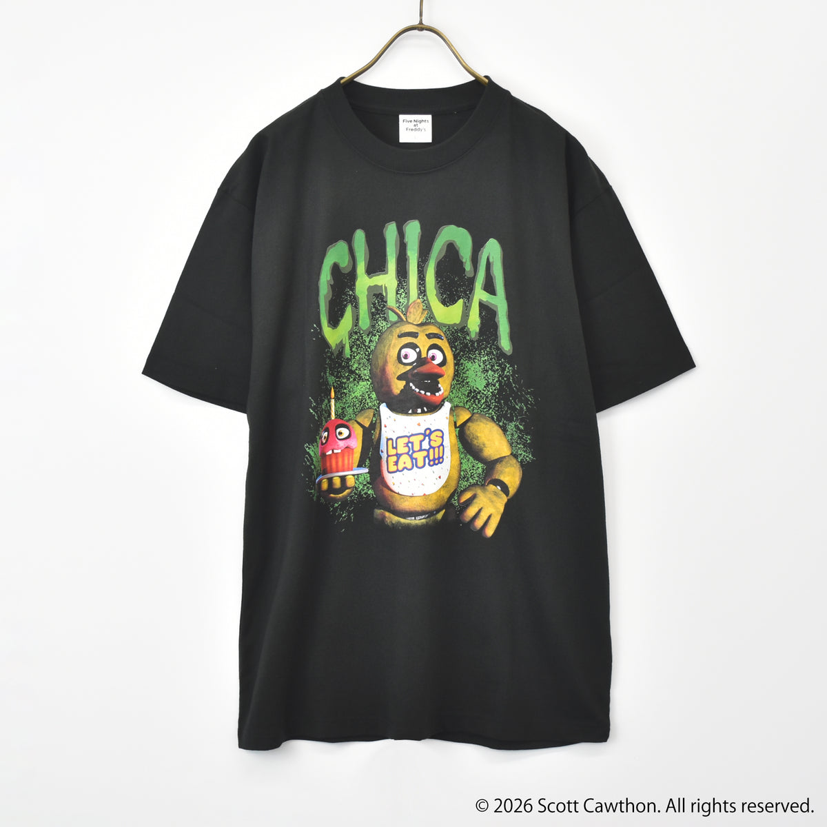 【11月末より順次発送】Five Nights at Freddy's【ファイブ・ナイツ・アット・フレディーズ】 チカ Tシャツ