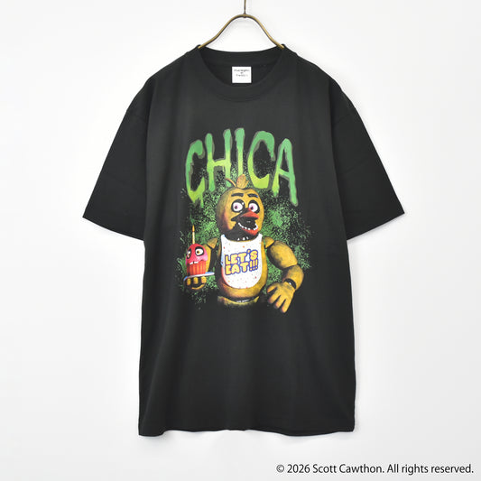 【11月末より順次発送】Five Nights at Freddy's【ファイブ・ナイツ・アット・フレディーズ】 チカ Tシャツ