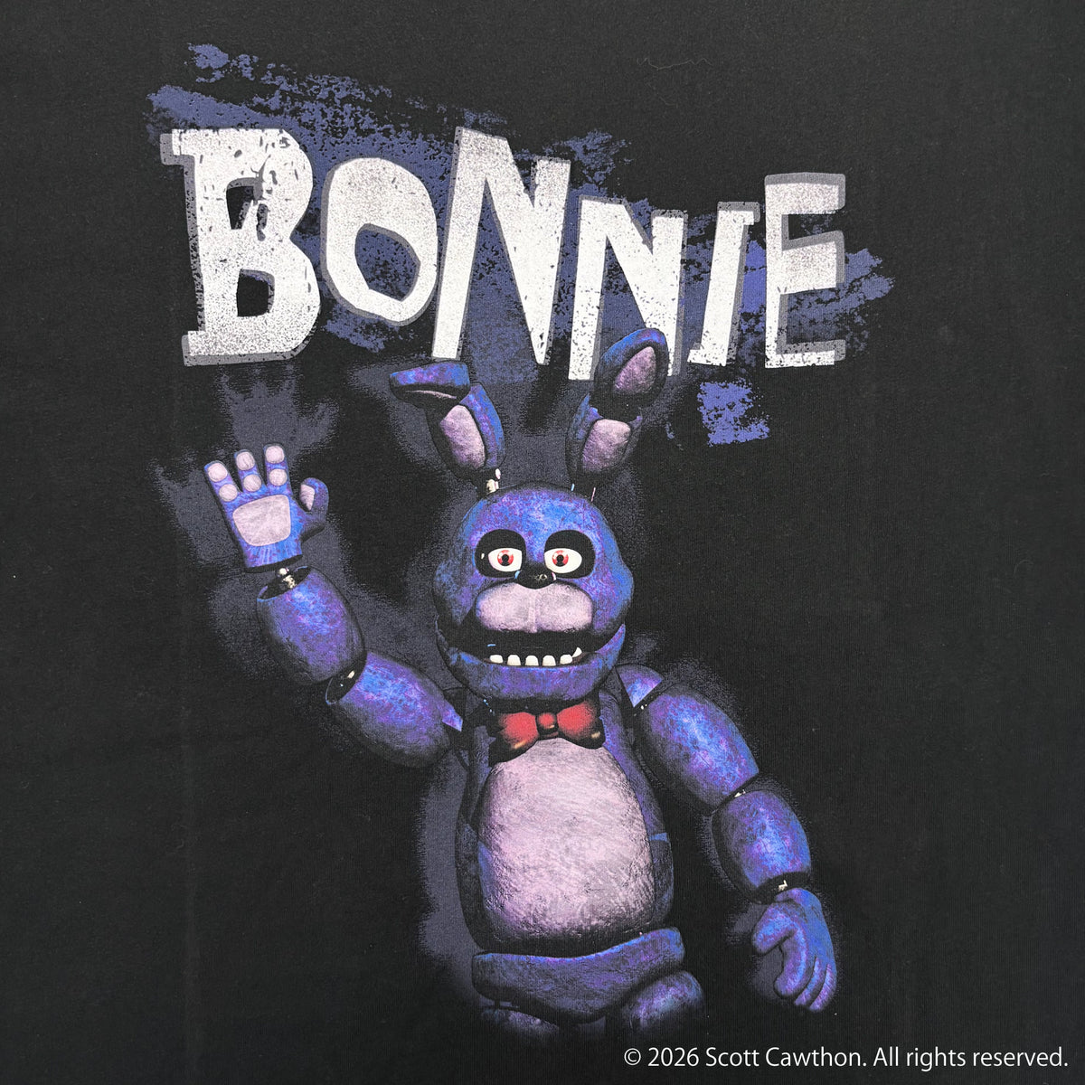 【11月末より順次発送】Five Nights at Freddy's【ファイブ・ナイツ・アット・フレディーズ】 ボニー Tシャツ