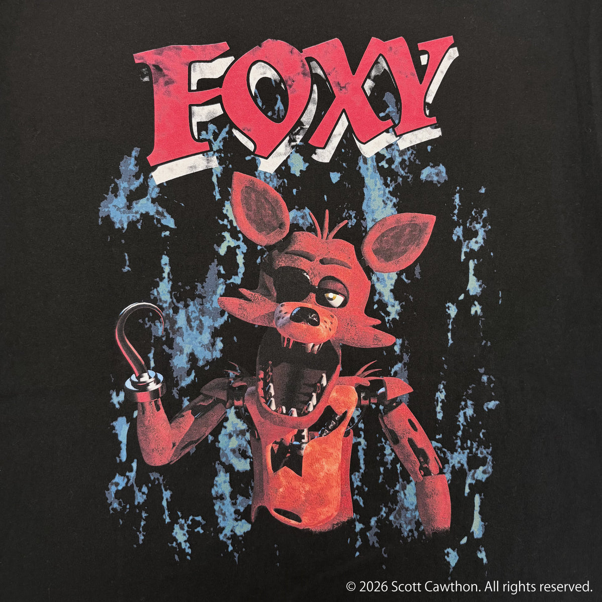 【11月末より順次発送】Five Nights at Freddy's【ファイブ・ナイツ・アット・フレディーズ】 フォクシー Tシャツ