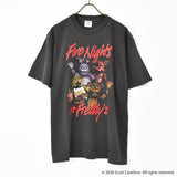 【11月末より順次発送】Five Nights at Freddy's【ファイブ・ナイツ・アット・フレディーズ】 ヴィンテージ調Tシャツ