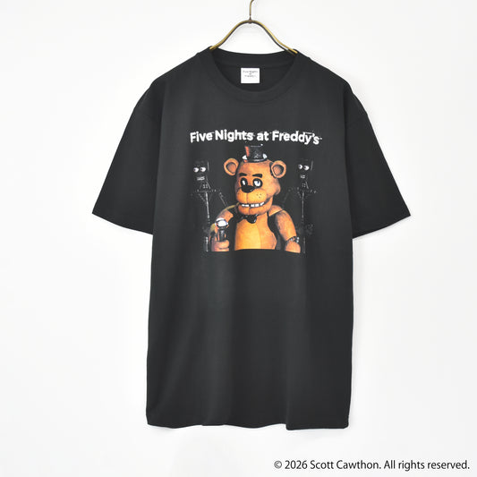 【11月末より順次発送】Five Nights at Freddy‘s【ファイブ・ナイツ・アット・フレディーズ】 フレディ & エンドスケルトン Tシャツ