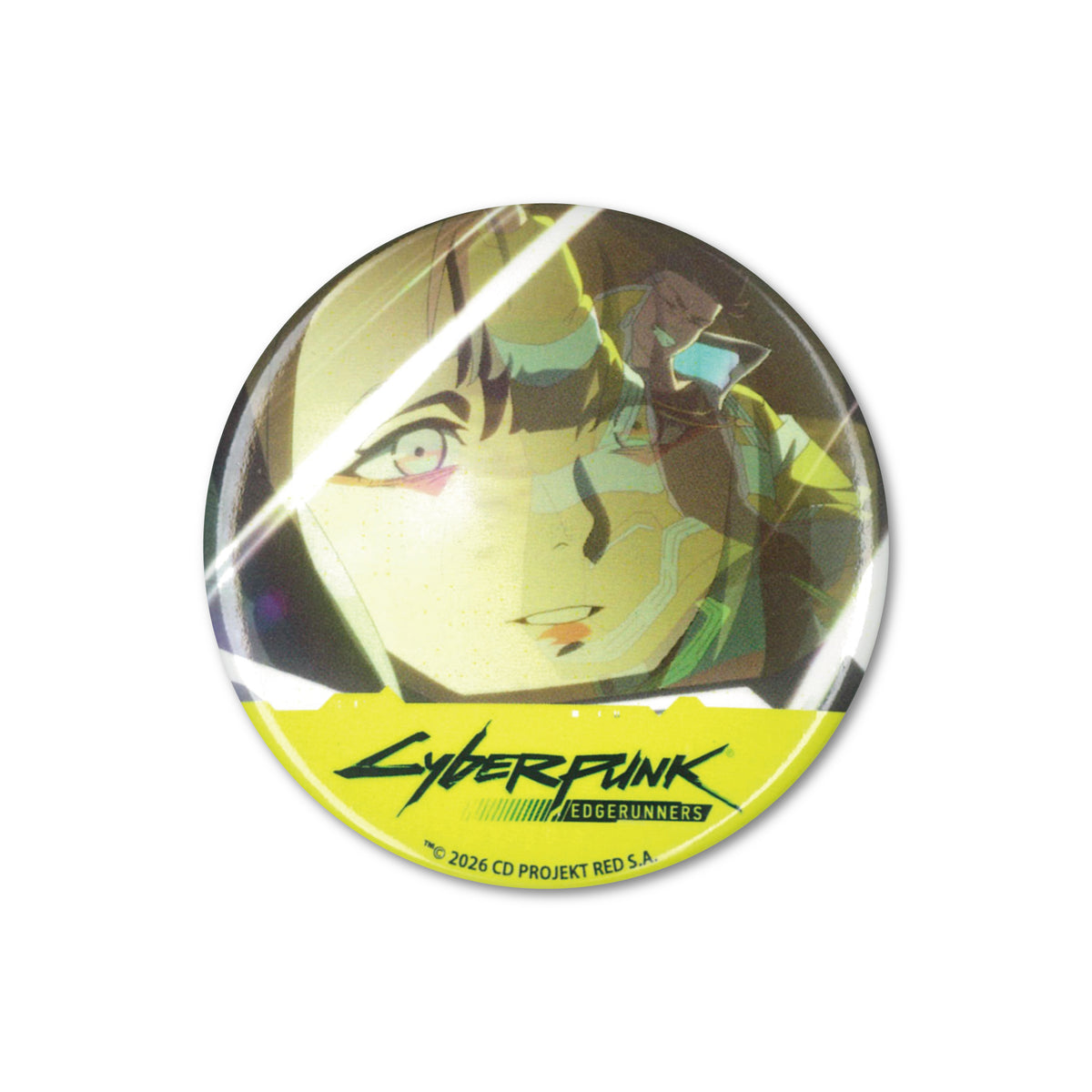 【11月末より順次発送】 Cyberpunk: Edgerunners【サイバーパンク: エッジランナーズ】 缶バッジ