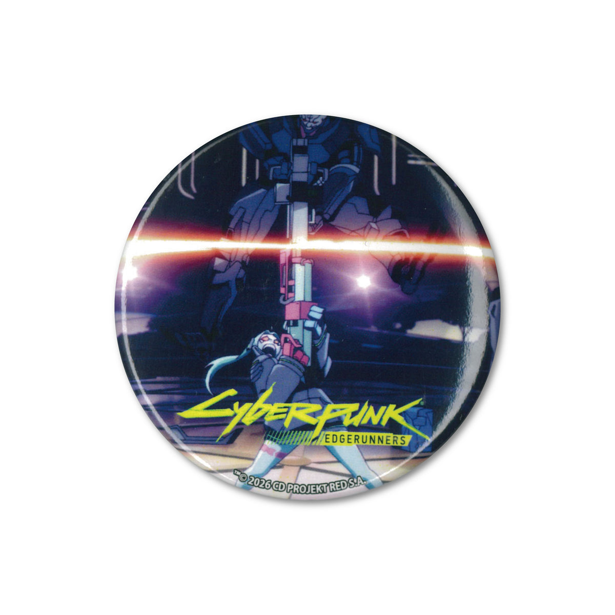 【11月末より順次発送】 Cyberpunk: Edgerunners【サイバーパンク: エッジランナーズ】 缶バッジ
