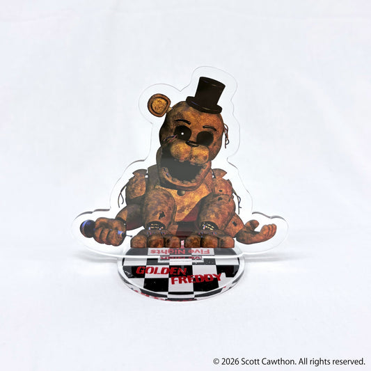 【11月末より順次発送】 Five Nights at Freddy's【ファイブ・ナイツ・アット・フレディーズ】 ゴールデンフレディ アクリルスタンド