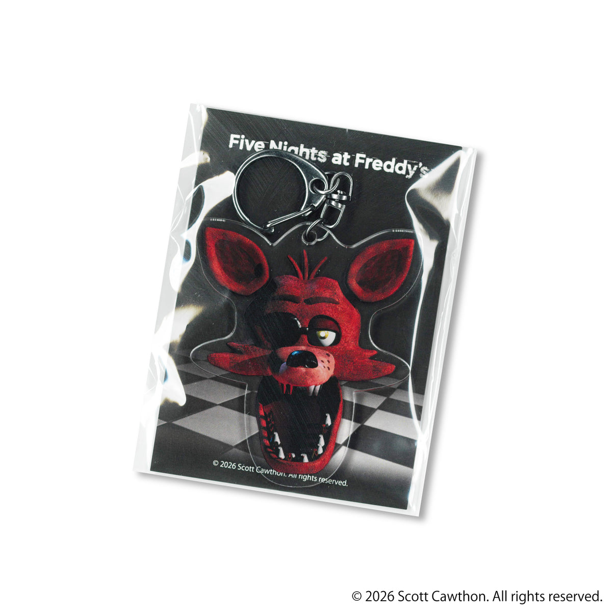 【11月末より順次発送】 Five Nights at Freddy's【ファイブ・ナイツ・アット・フレディーズ】 フォクシー アクリルキーホルダー