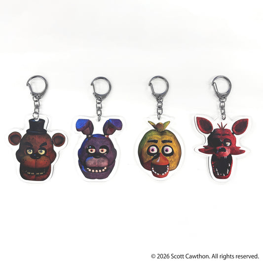 【11月末より順次発送】 Five Nights at Freddy's【ファイブ・ナイツ・アット・フレディーズ】 フォクシー アクリルキーホルダー