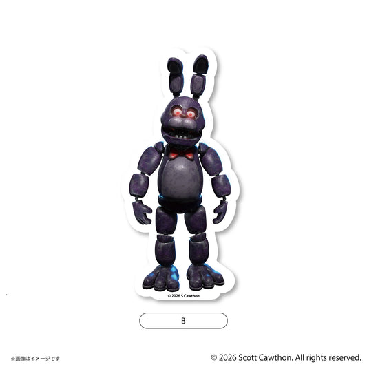 【11月末より順次発送】 Five Nights at Freddy's【ファイブ・ナイツ・アット・フレディーズ】 ダイカットステッカー