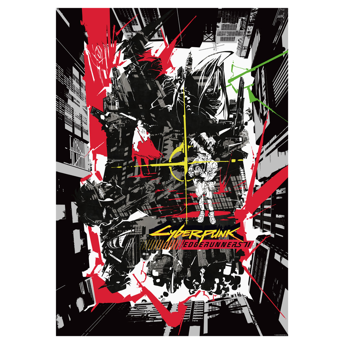 【12月末より順次発送】 Cyberpunk: Edgerunners 2【サイバーパンク: エッジランナーズ2】 B2ポスター